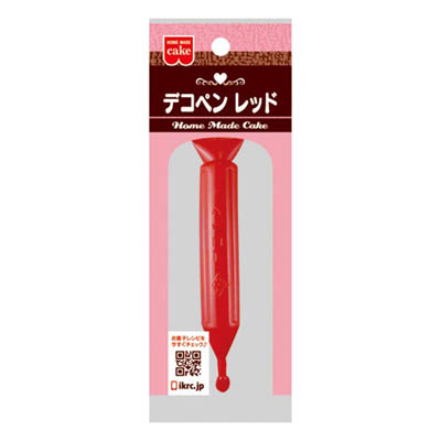 共立食品　ホームメードケーキ　デコペン　レッド（速乾性）　10ｇ