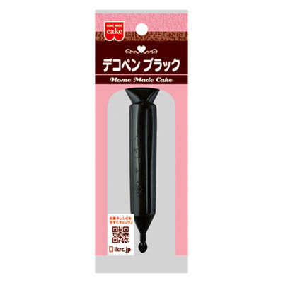 共立食品　ホームメードケーキ　デコペン　ブラック（速乾性）　10ｇ