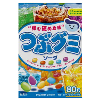 春日井 つぶグミ ソーダ