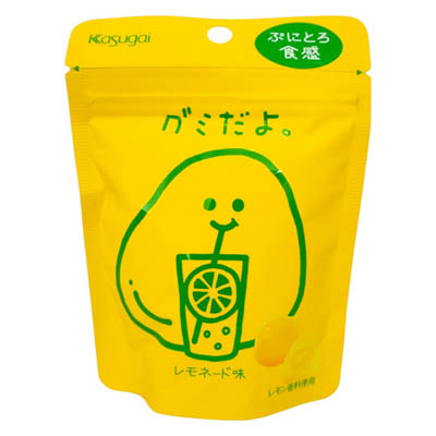 春日井製菓　グミだよ。レモネード味　60ｇ