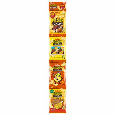 カルビーサッポロポテトバ-ベQミニ36g