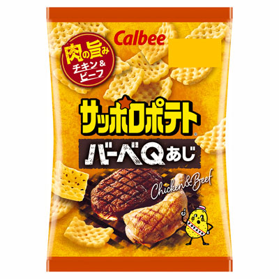 カルビーサッポロポテトバーベQあじ24g