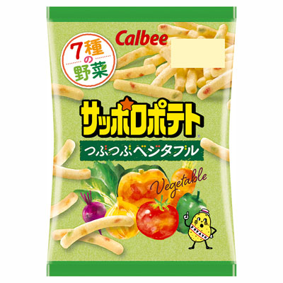 カルビーサッポロポテトつぶつぶベジタブル24g