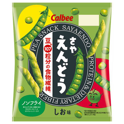 カルビー さやえんどう ノンフライ しお味 61g