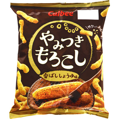 カルビーやみつきもろこし香ばししょうゆ味72g