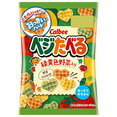 カルビーベジたべるあっさりサラダ味18g