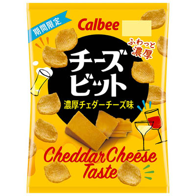 カルビー チーズビット 濃厚チェダーチーズ味 52g