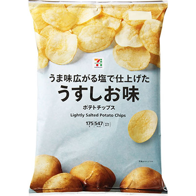 セブンプレミアム ポテトチップス うすしお味 175g