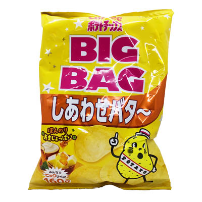 カルビー ビッグバッグしあわせバター 160g