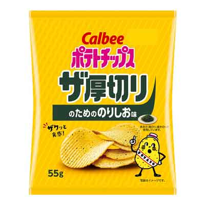 カルビー ザ厚切りのためののりしお味
