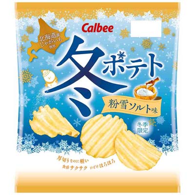 カルビー 冬ポテト粉雪ソルト味 65g