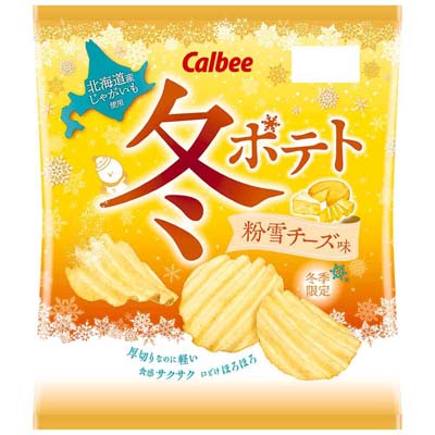 カルビー 冬ポテト粉雪チーズ味 65g