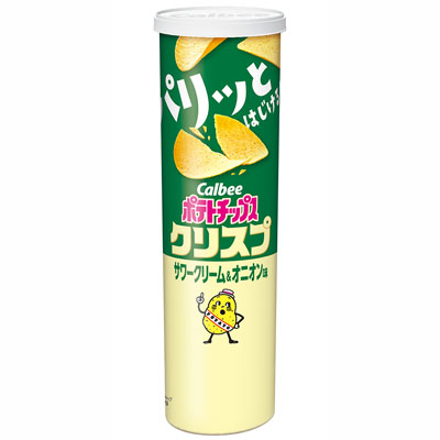 カルビー ポテトチップスクリスプサワークリーム&オニオン味115g