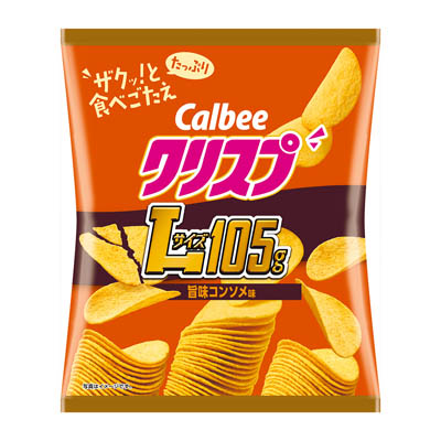 カルビー クリスプ 旨味コンソメ味Lサイズ 105g