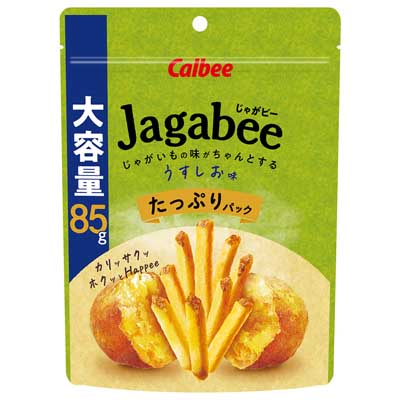 カルビー　Jagabee　うすしおたっぷりパック　85ｇ