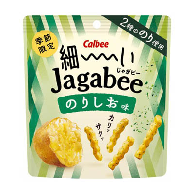 カルビー　細ーいＪａｇａｂｅｅのりしお味　３５ｇ