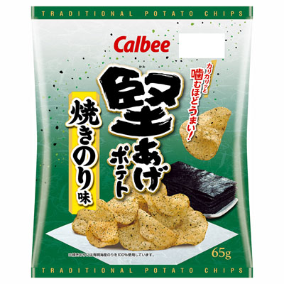 カルビー堅あげポテト焼きのり味65g