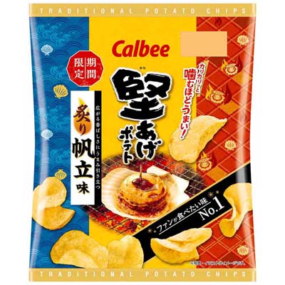 カルビー 堅あげポテト炙り帆立味 60g