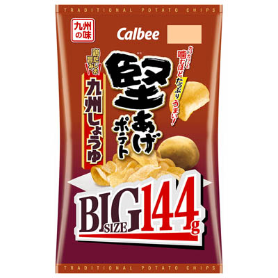 カルビー 堅あげポテトBIG 九州しょうゆ