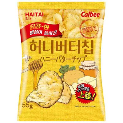 カルビー ハニーバターチップ 55g