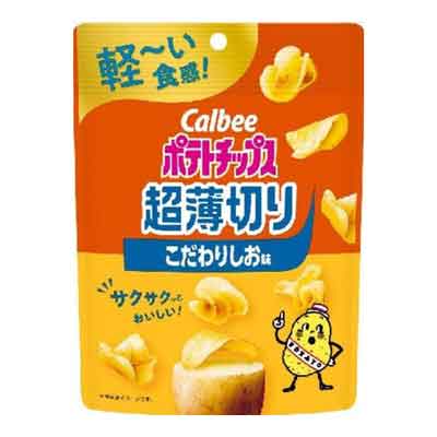 カルビー ポテトチップス 超薄切り こだわりしお味