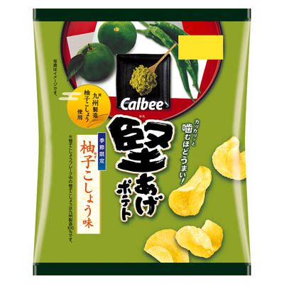カルビー 堅あげポテト 柚子こしょう味