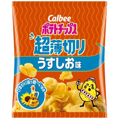 カルビー　ポテトチップス超薄切り　うすしお味　50ｇ