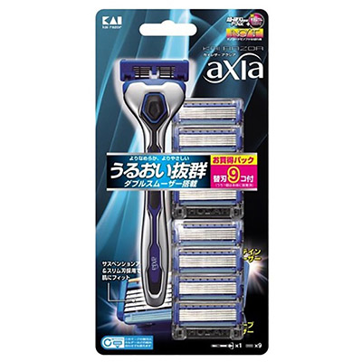 貝印 KAI RAZOR axia バリューパックスリム
