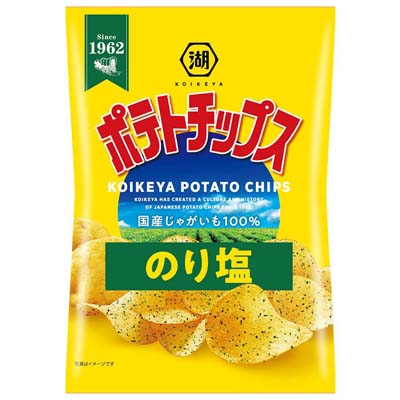 湖池屋 ポテトチップス のり塩 60g