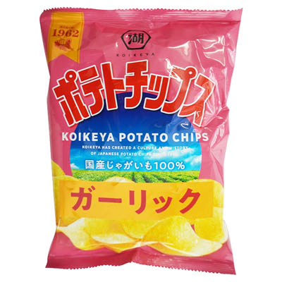 湖池屋 ポテトチップス ガーリック 50g