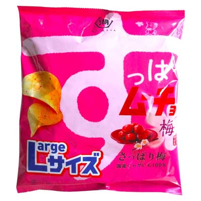湖池屋　すっぱムーチョ　さっぱり梅　Largeサイズ　108ｇ