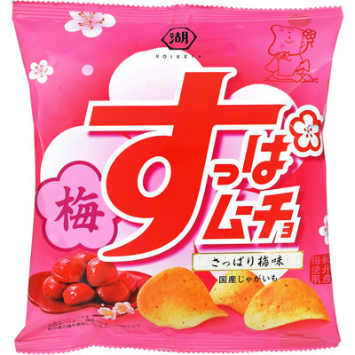 湖池屋すっぱムーチョさっぱり梅味55g