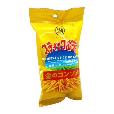 湖池屋スリムバッグスティックポテト金のコンソメ 34g