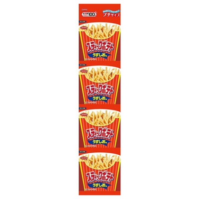 湖池屋 スティックポテトうすしお味 4連 52g