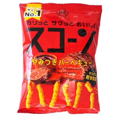 湖池屋 スコーン やみつきバーベキュー 73g