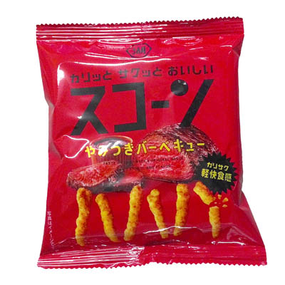湖池屋 小袋スコーン やみつきバーベキュー 33g
