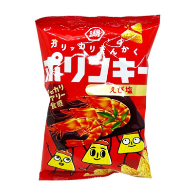 湖池屋　ポリンキー　えび塩　５３ｇ