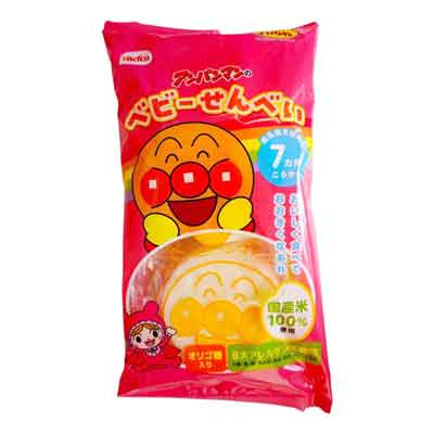 栗山米菓 アンパンマンのベビーせんべい 2枚×5袋入
