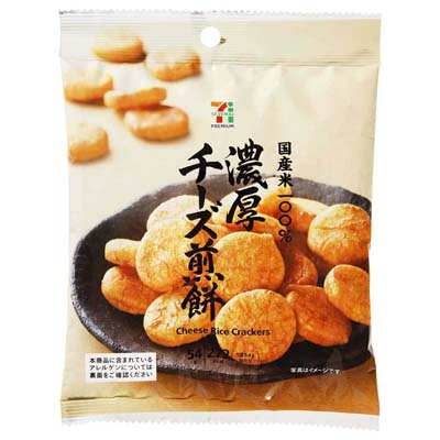 セブンプレミアム 濃厚チーズ煎餅 54g