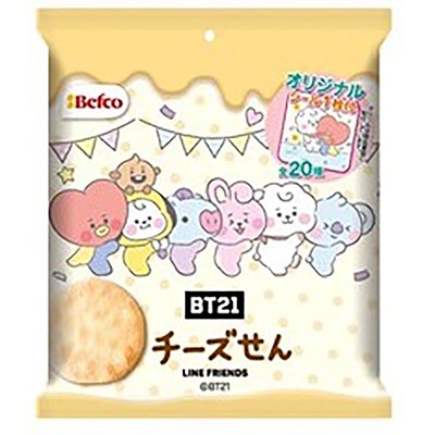 栗山米菓 BT21チーズせん 30g