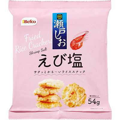 栗山米菓 瀬戸しお えび塩 54g