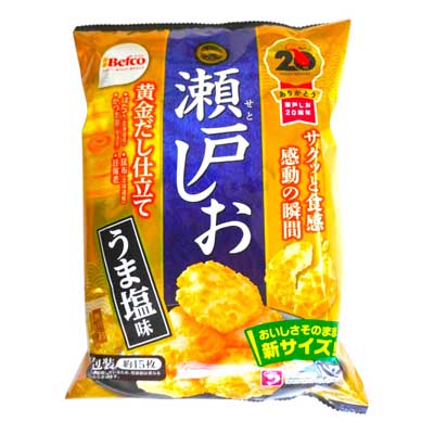 栗山米菓 瀬戸しお うま塩味 71g