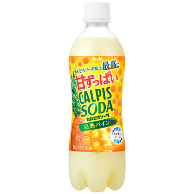 アサヒ カルピスソーダ完熟パイン500ml