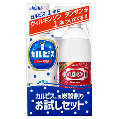 アサヒ カルピス 炭酸割りお試しセット 470ml
