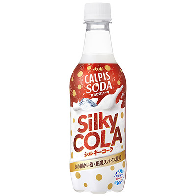 アサヒ　カルピスソーダ　シルキーコーラ　４５０ｍｌ