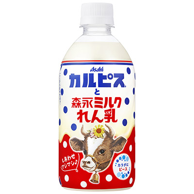 アサヒ カルピスと森永ミルクれん乳 480ml