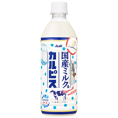 アサヒ 国産ミルク&カルピス 500ml