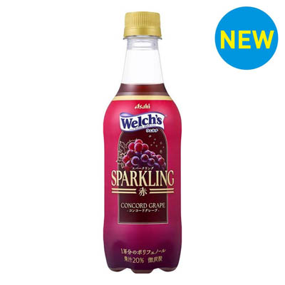アサヒ　Welch’s　スパークリング赤　450ｍｌ