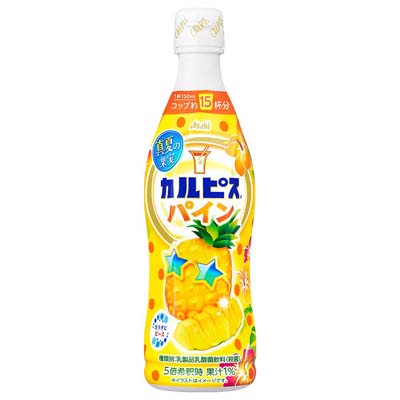 アサヒ　カルピス　真夏の果実パイン　470ｍｌ