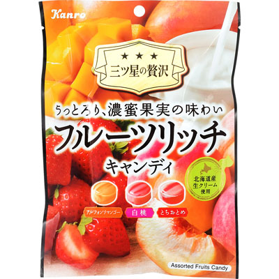 カンロフルーツリッチキャンディ70g